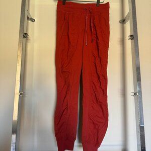 Title  Lululemon Dance Studio Mid Rise Jogger Red Size 4